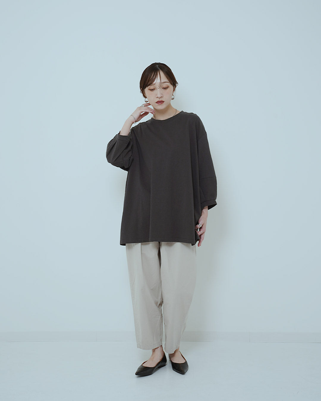 ビックシルエットトップス