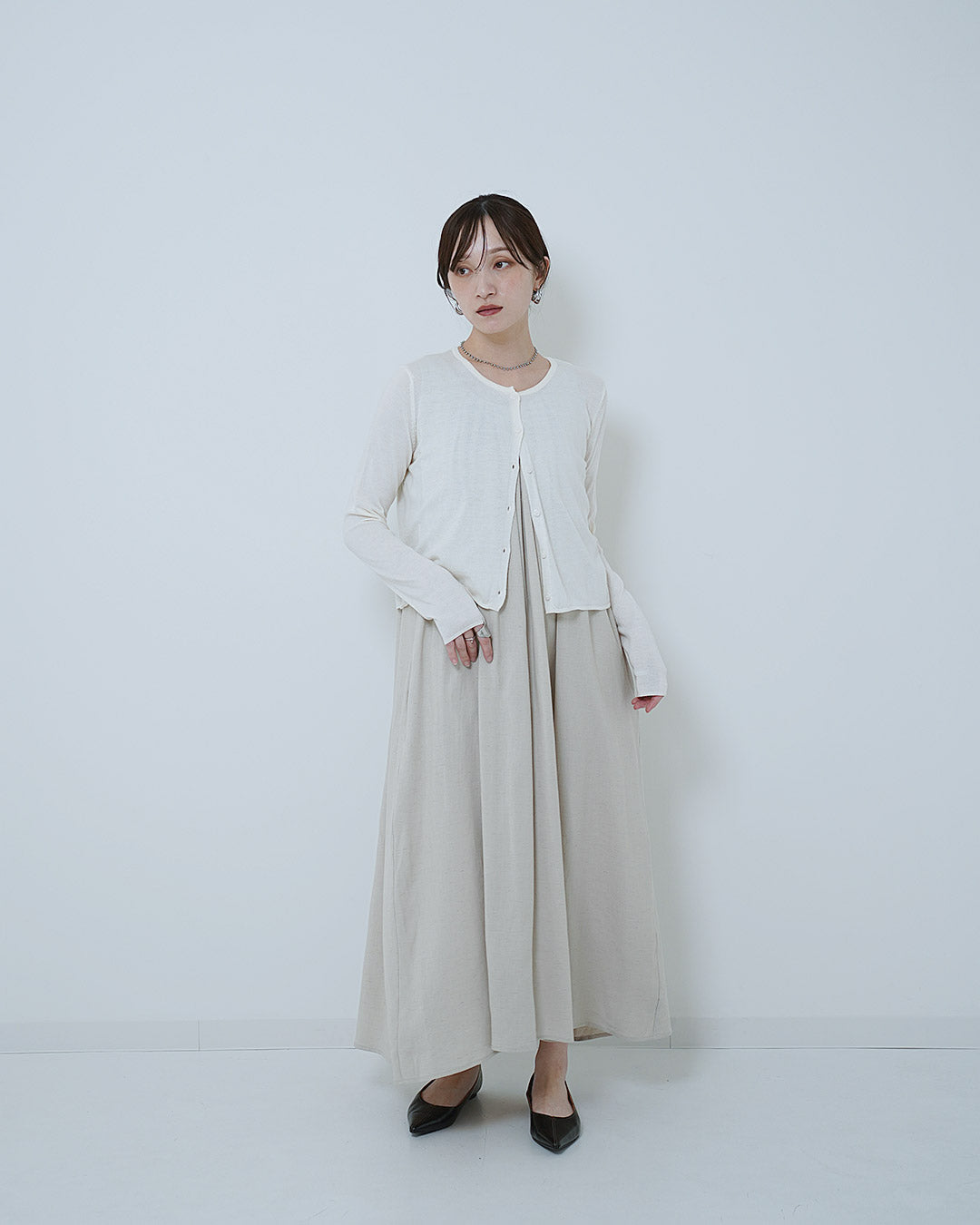 着回し抜群アンサンブルニット