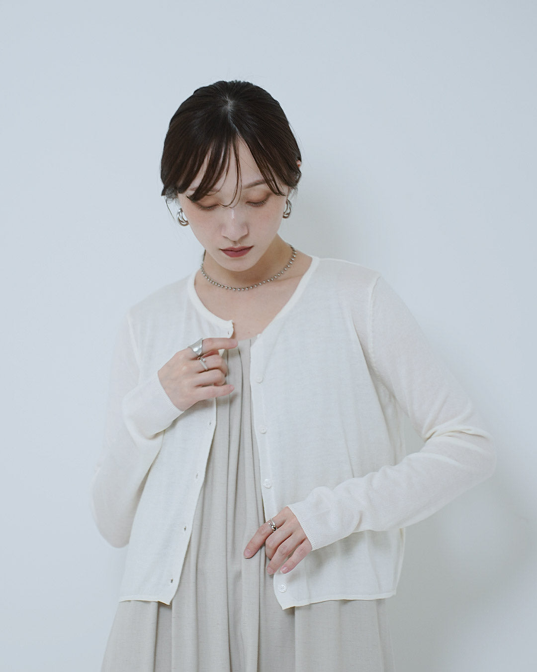 着回し抜群アンサンブルニット