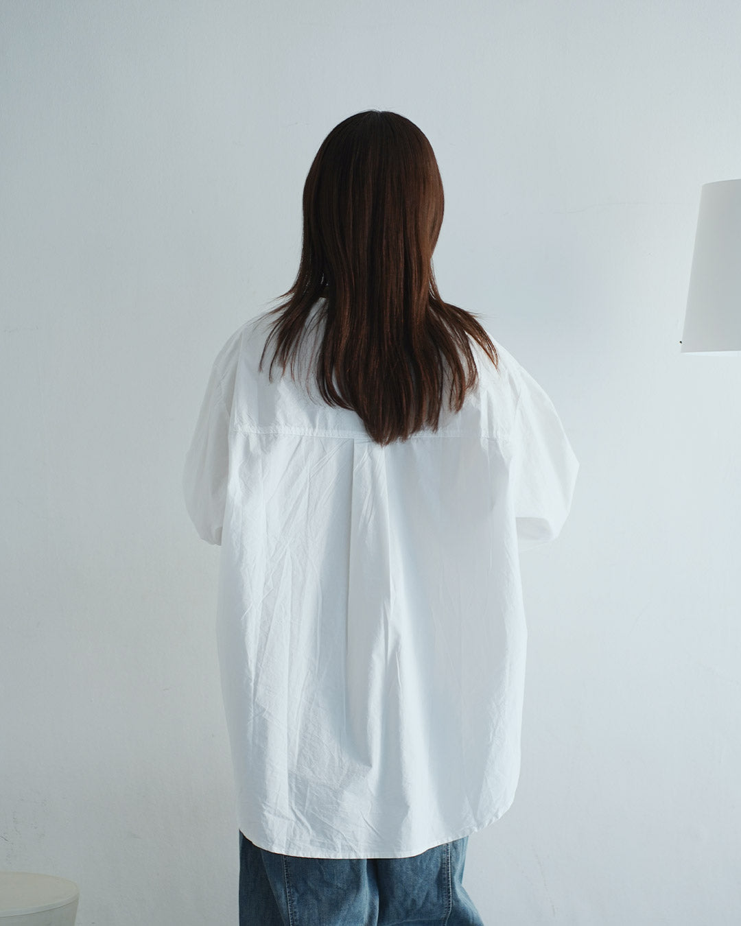 体系隠しゆったりシルエットブラウス