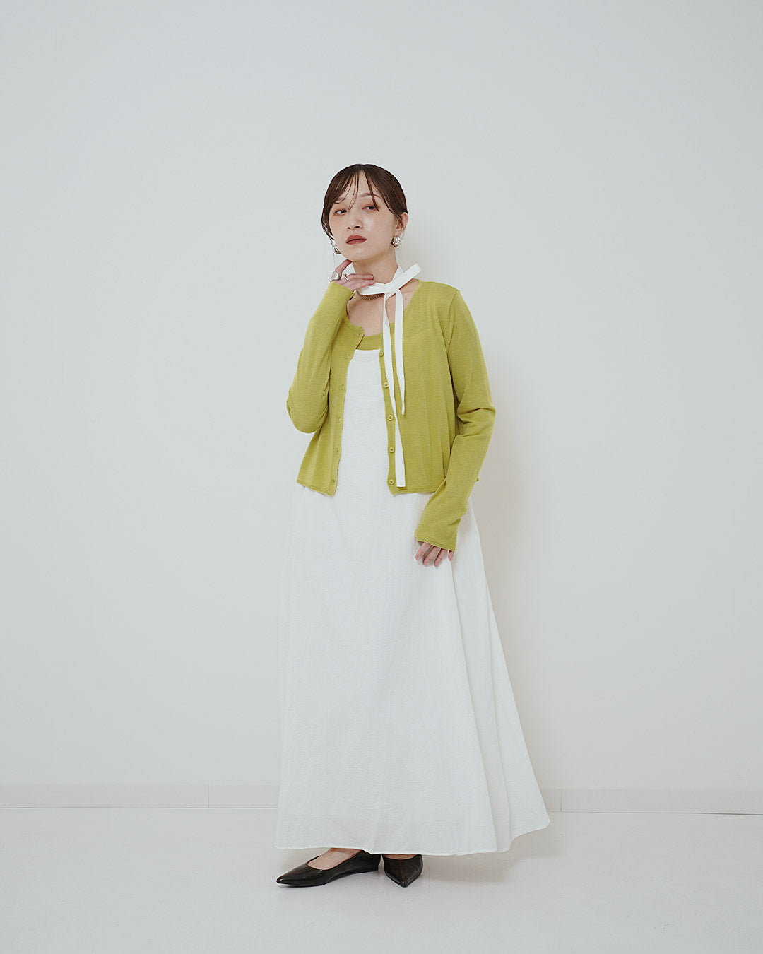 着回し抜群アンサンブルニット