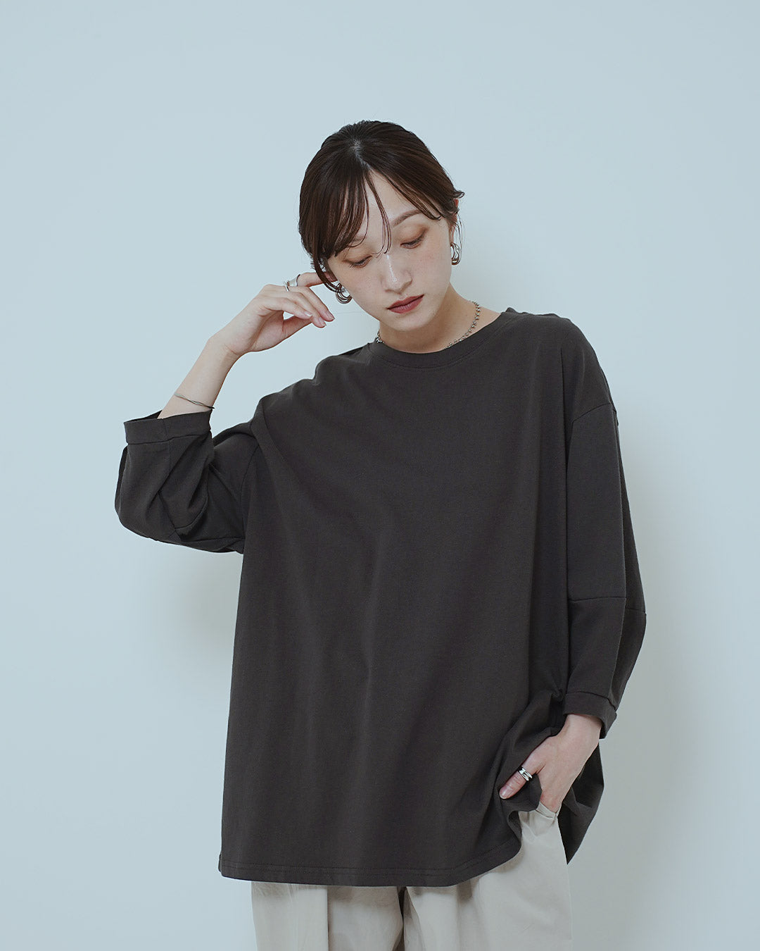 ビックシルエットトップス