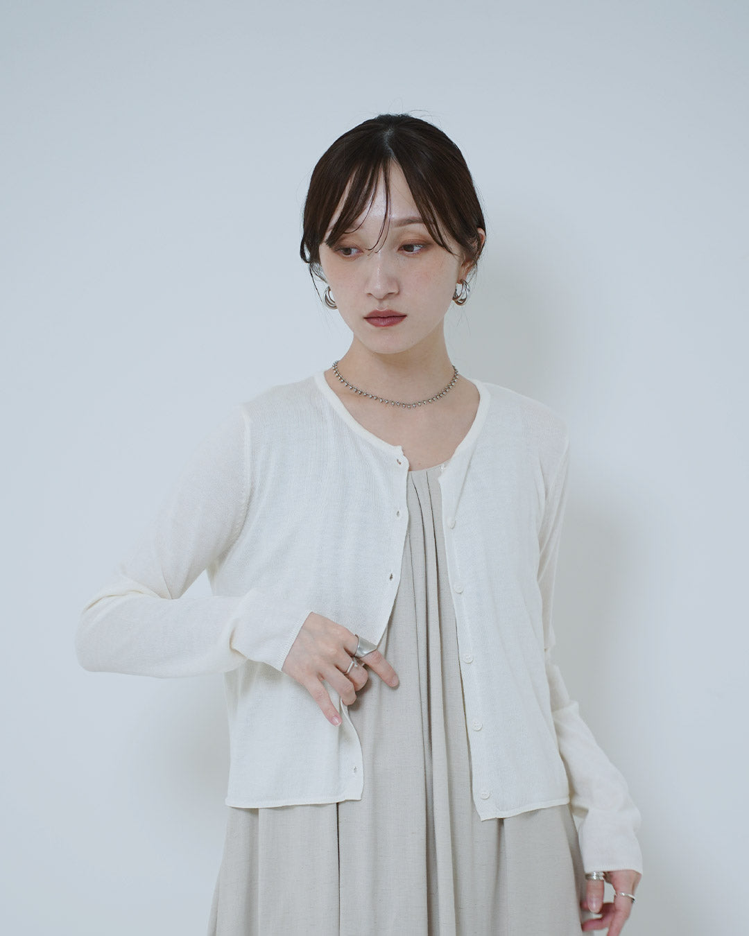 着回し抜群アンサンブルニット