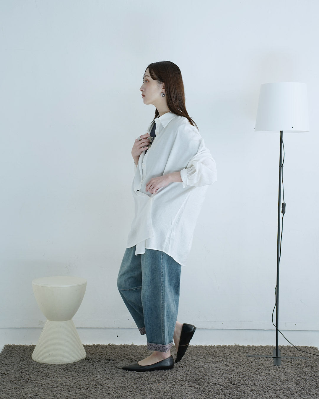 ワンマイルウェアビックシャツ